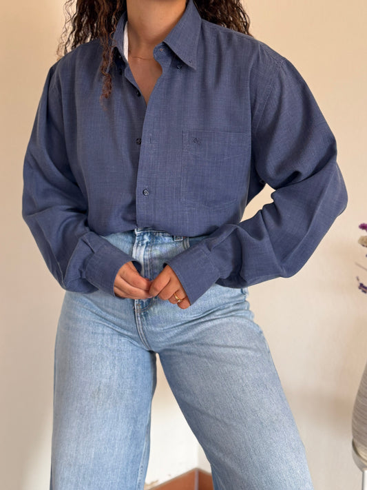 Camisa Burberry 40% linho