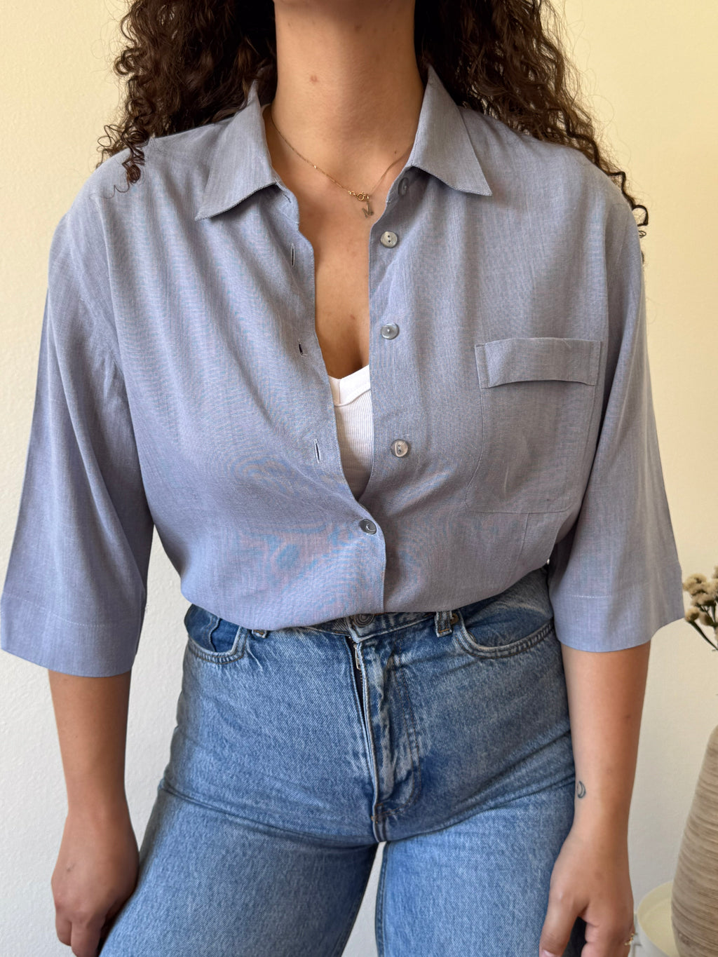 Camisa Vintage 75% Viscose