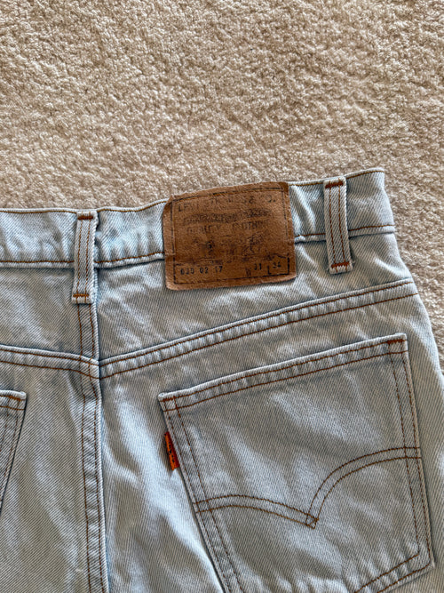 Calções Levis 630 Orange Tab