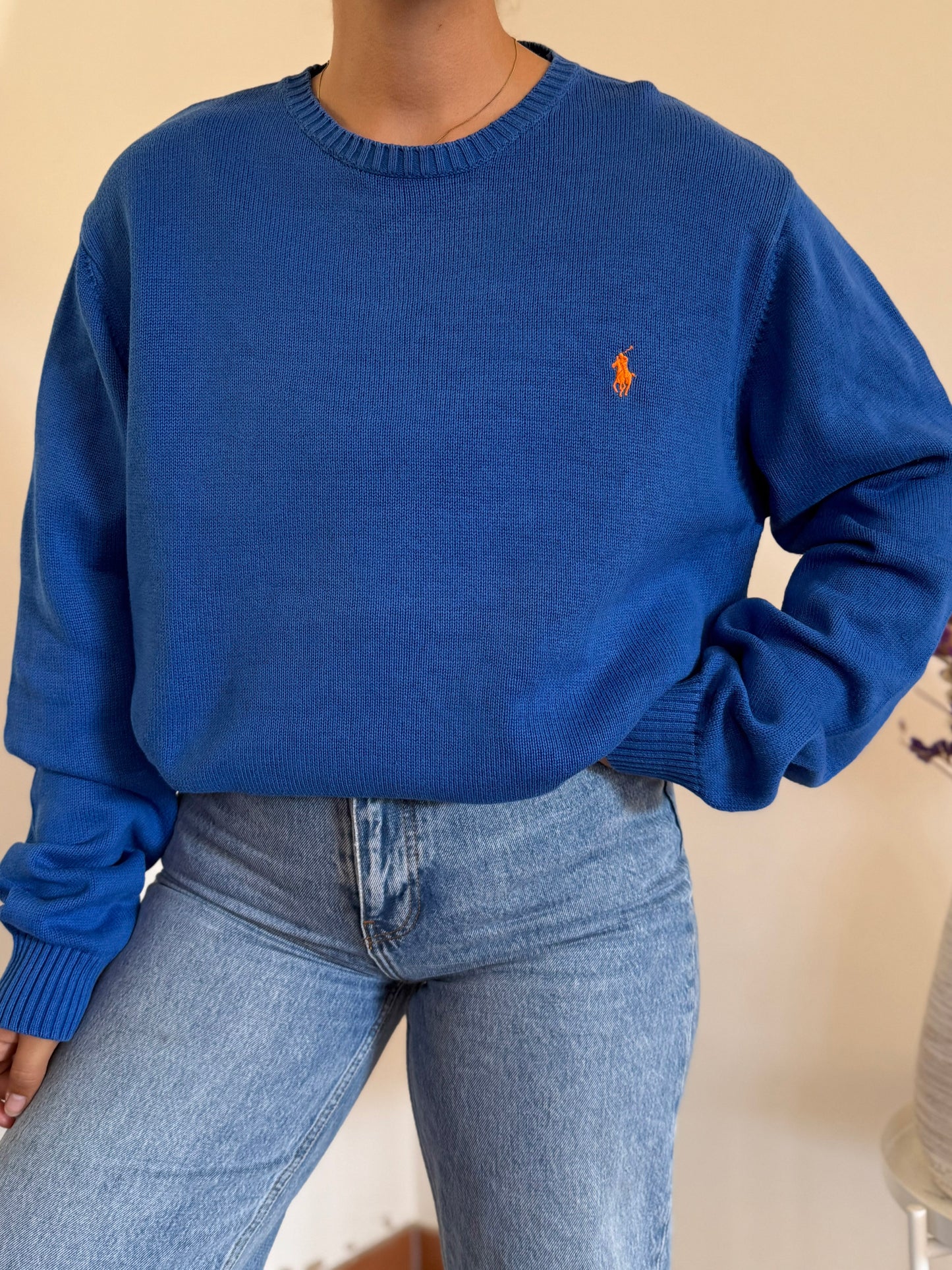 Ralph Lauren Round Neck Knit Sweater