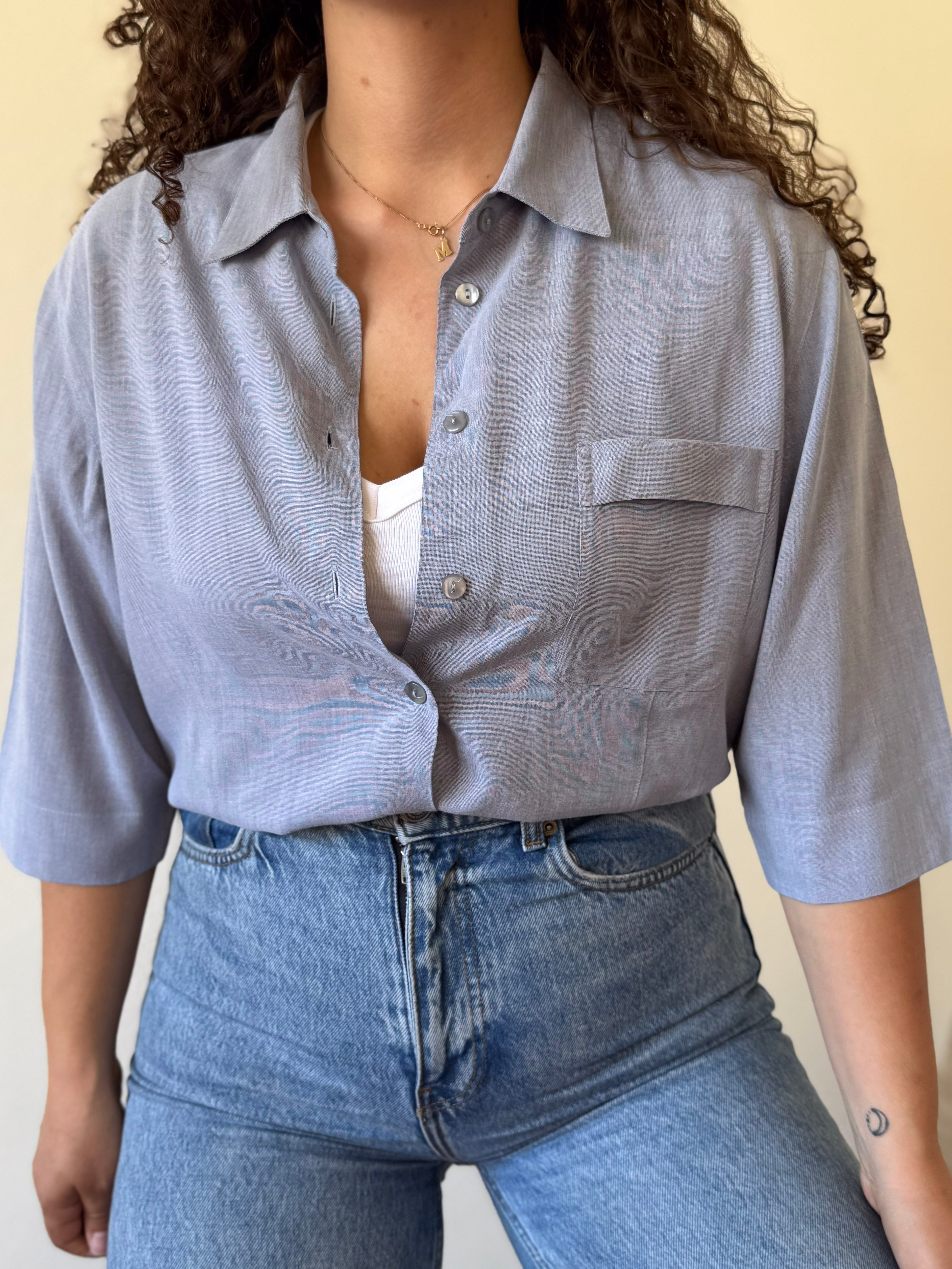 Camisa Vintage 75% Viscose