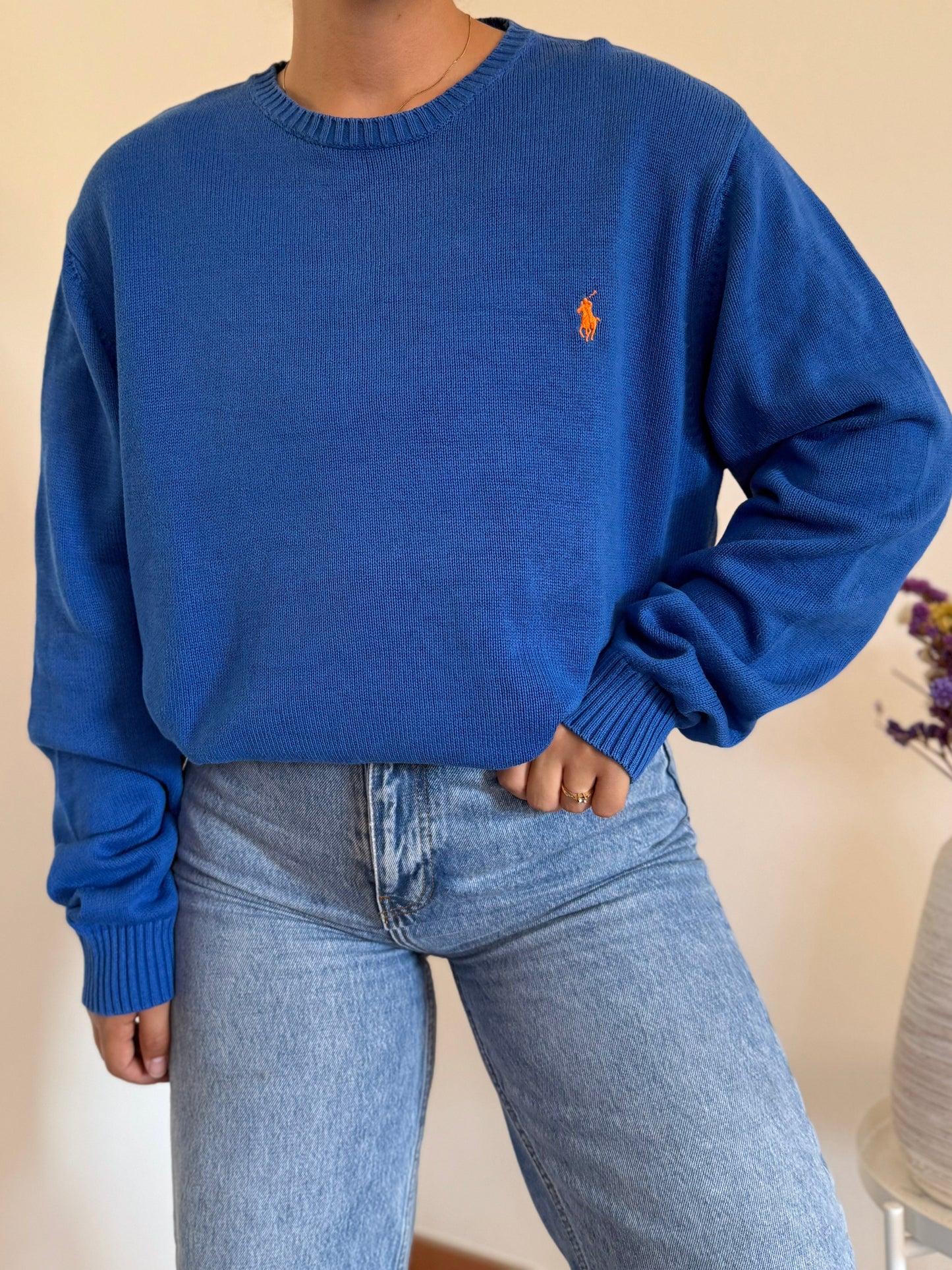 Ralph Lauren Round Neck Knit Sweater