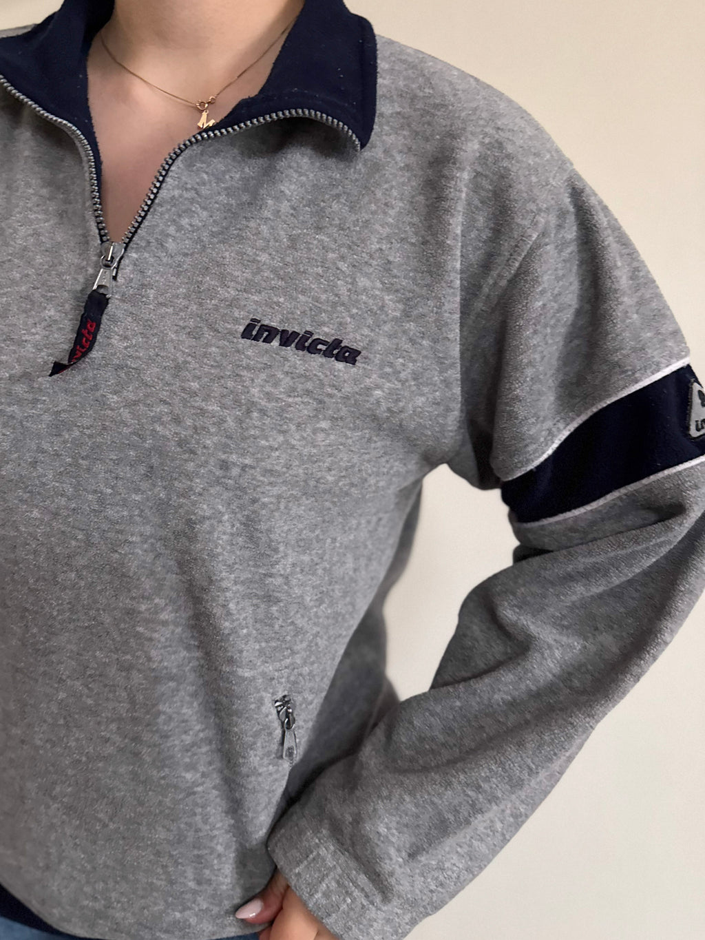 Invicta Fleece 1/4 Zip Sweater