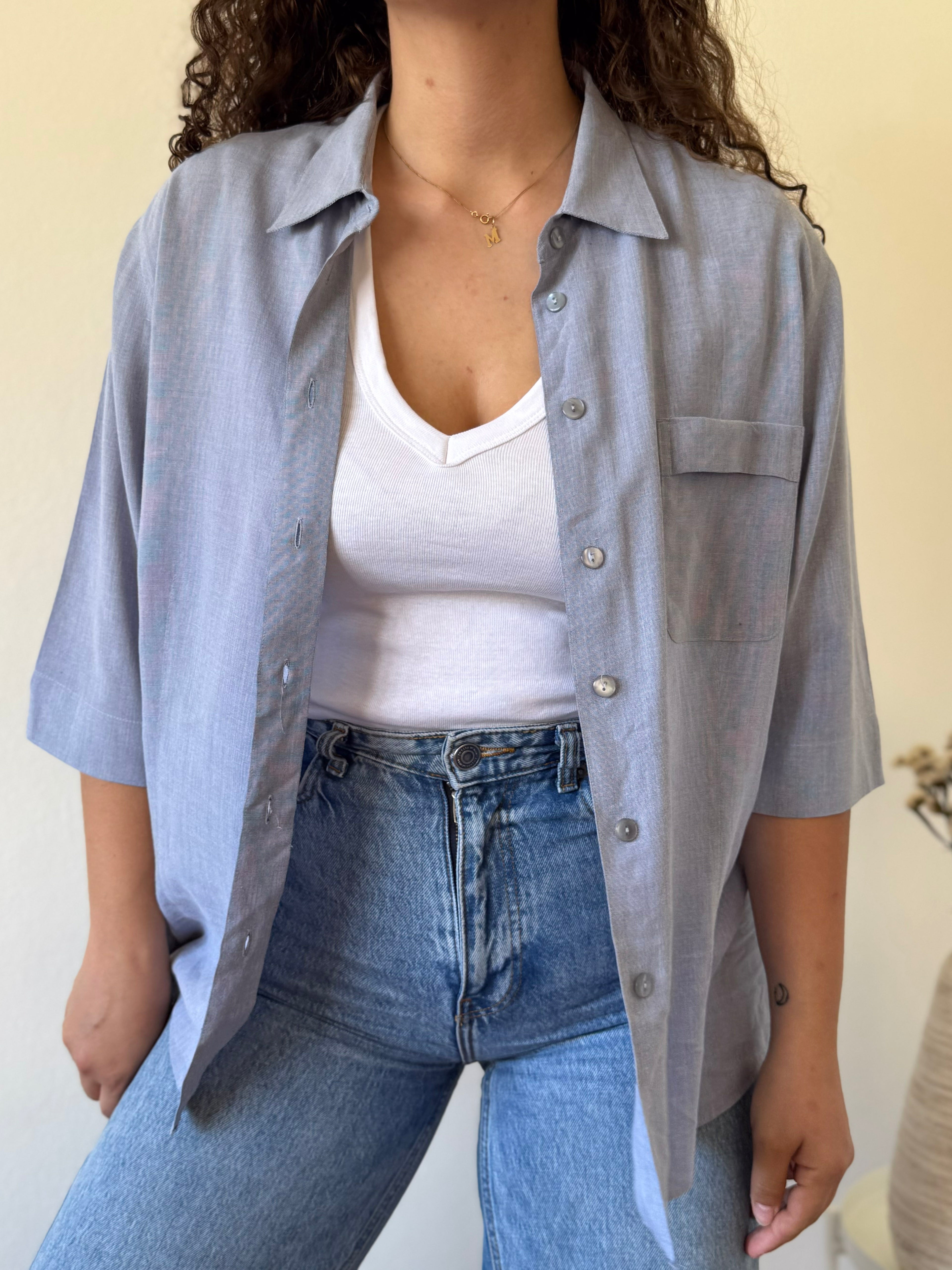 Camisa Vintage 75% Viscose