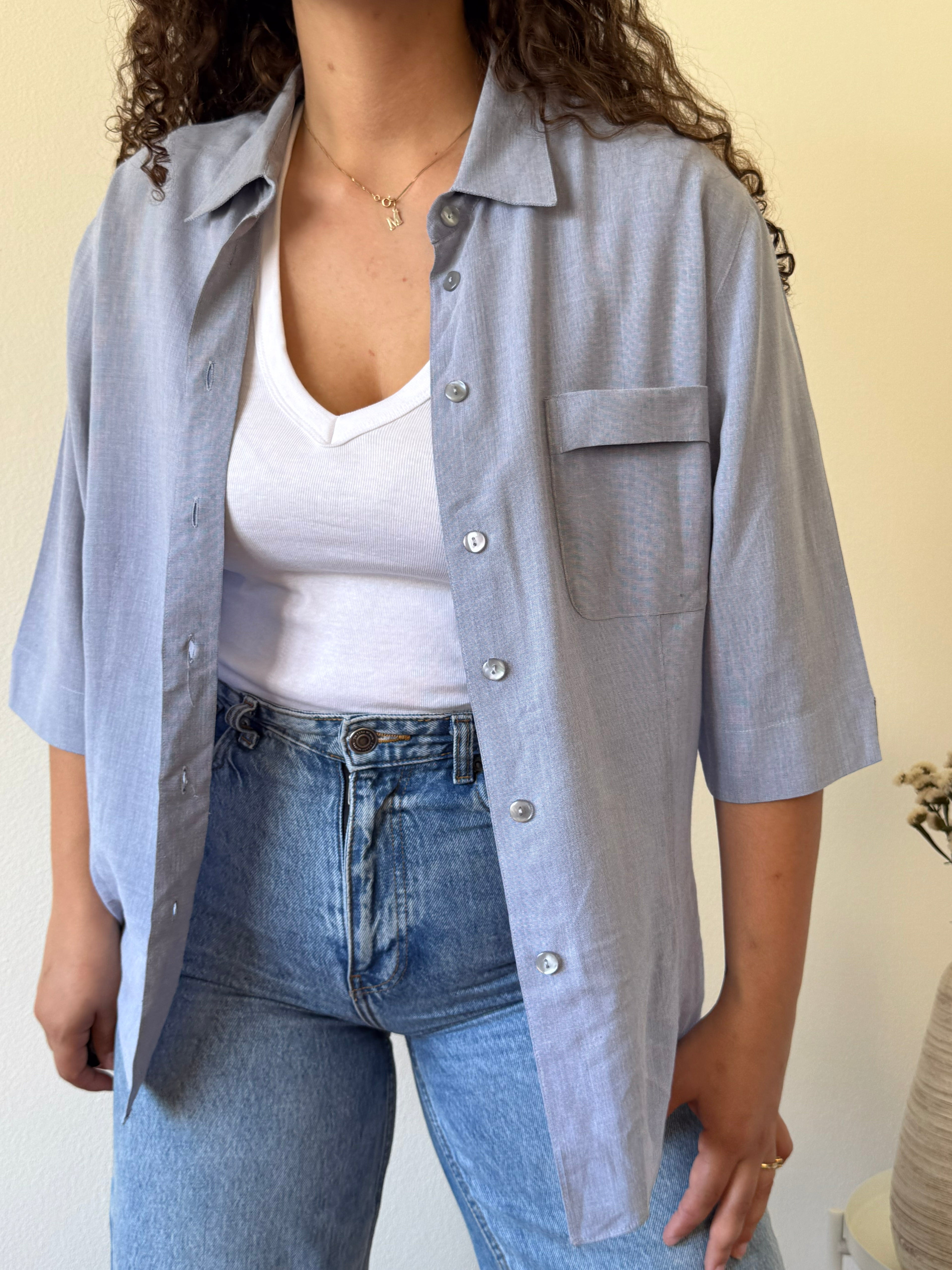 Camisa Vintage 75% Viscose