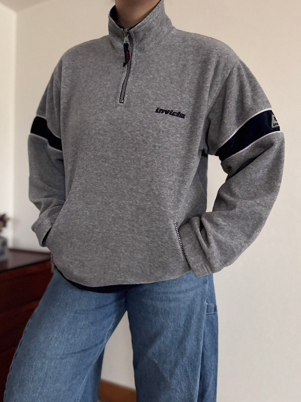 Invicta Fleece 1/4 Zip Sweater