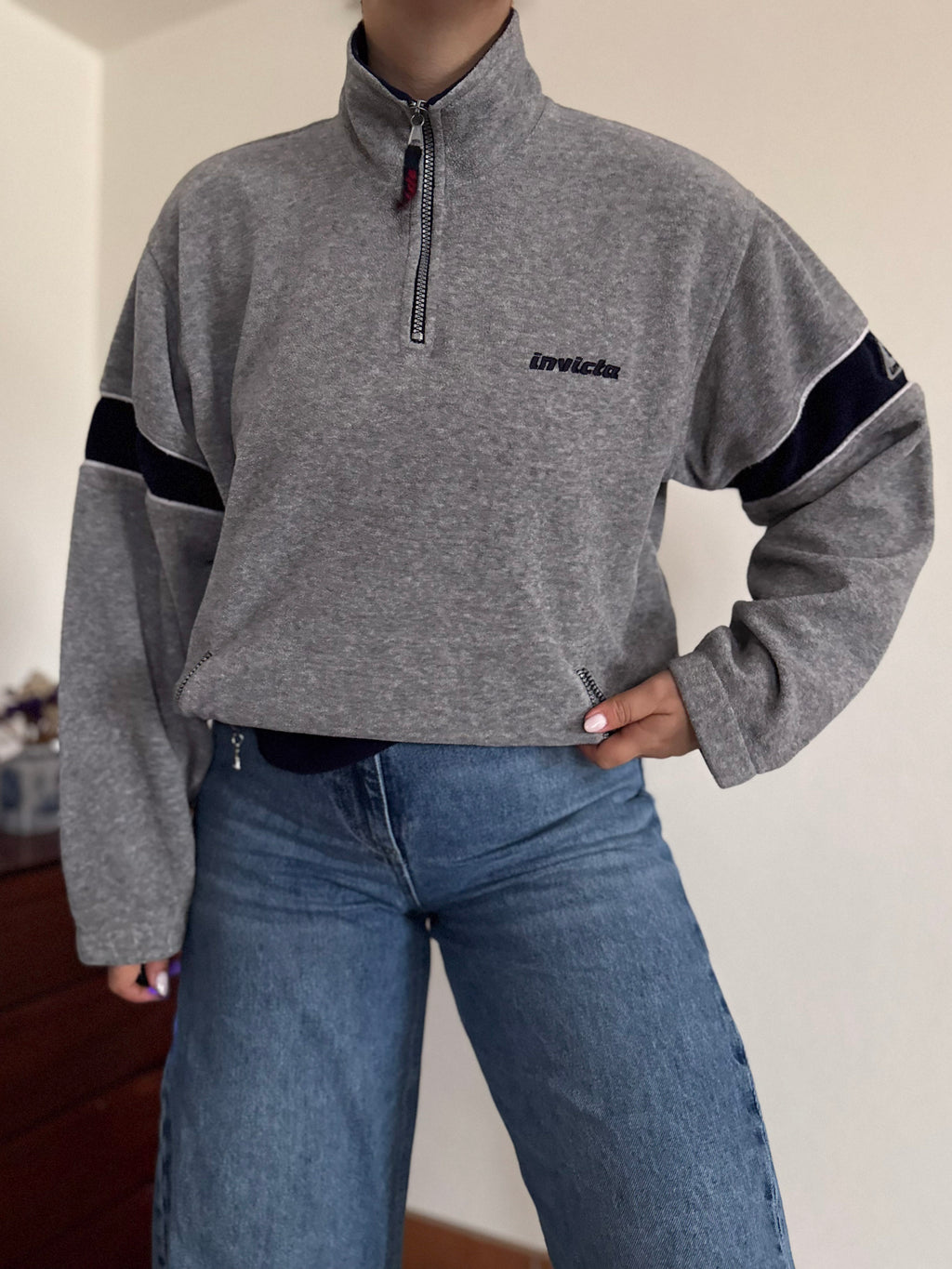 Invicta Fleece 1/4 Zip Sweater