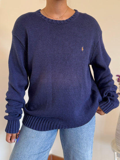 Ralph Lauren Round Neck Knit Sweater