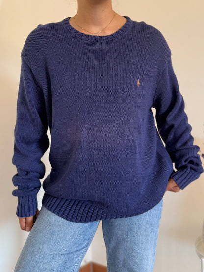 Ralph Lauren Round Neck Knit Sweater