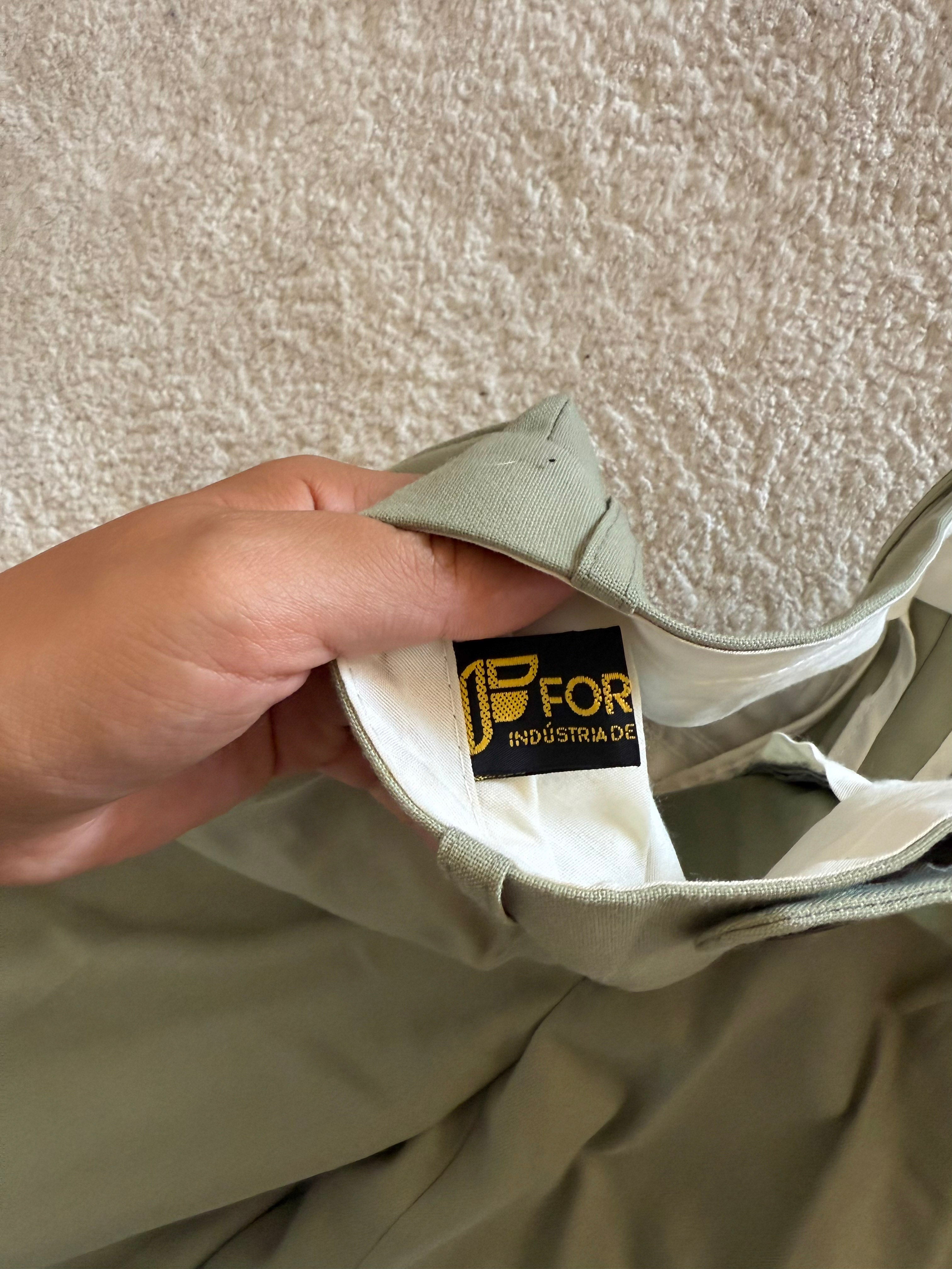 Calças Vintage Clássicas 45% Lã