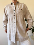 Camisa Vintage 100% Linho