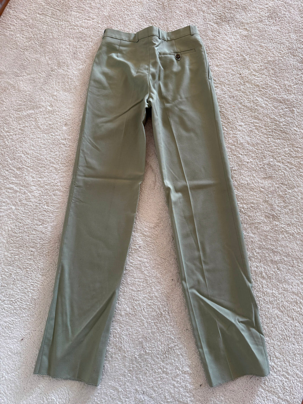 Calças Vintage Clássicas 45% Lã