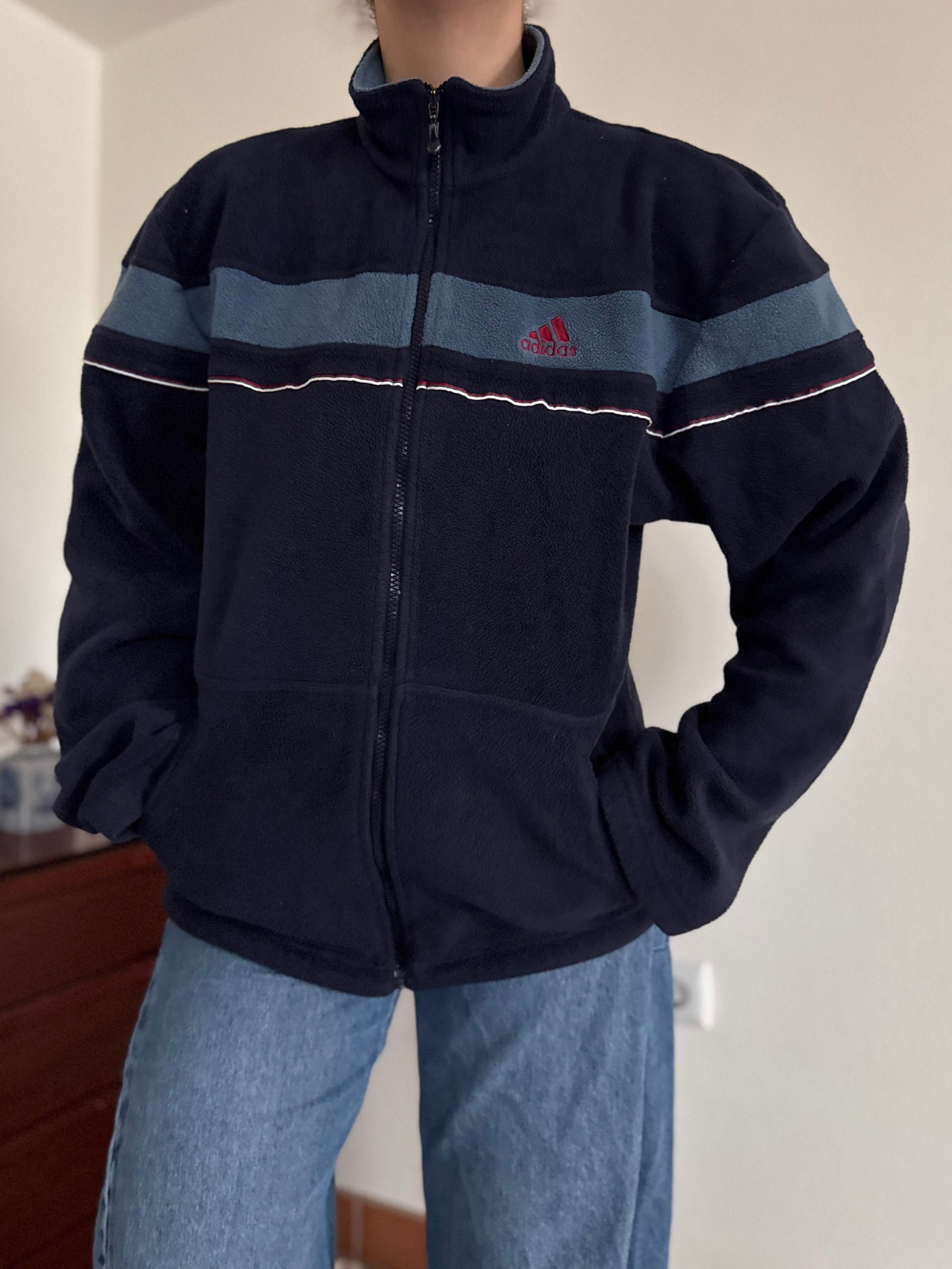 Adidas Fleece Full Zip Sweater