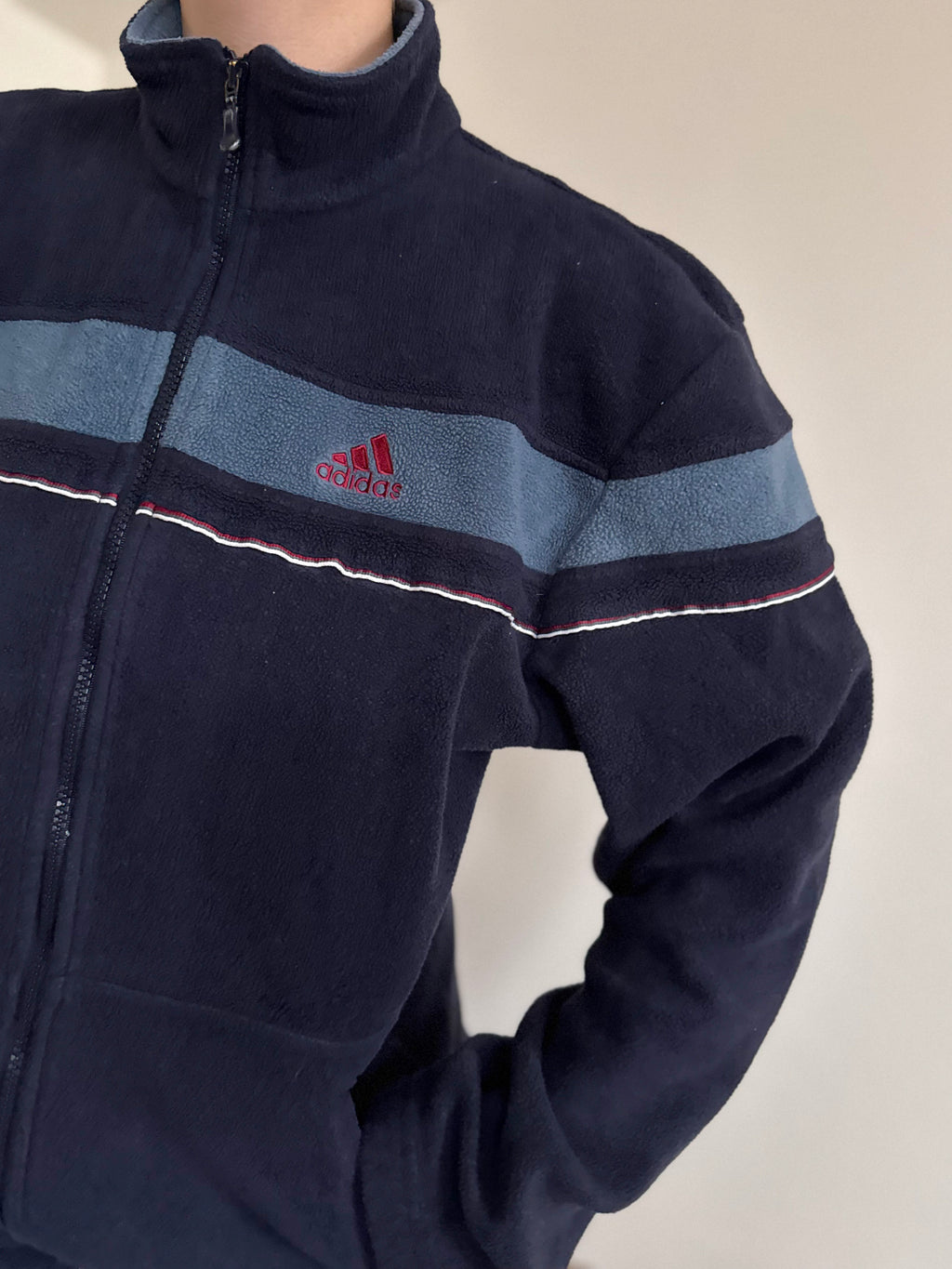 Adidas Fleece Full Zip Sweater