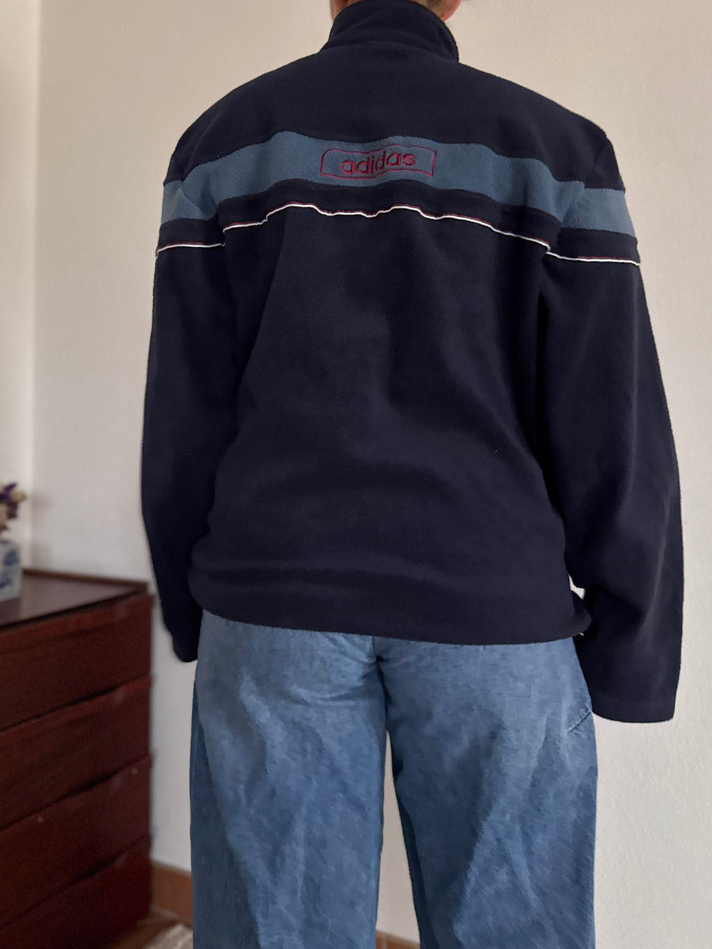 Adidas Fleece Full Zip Sweater