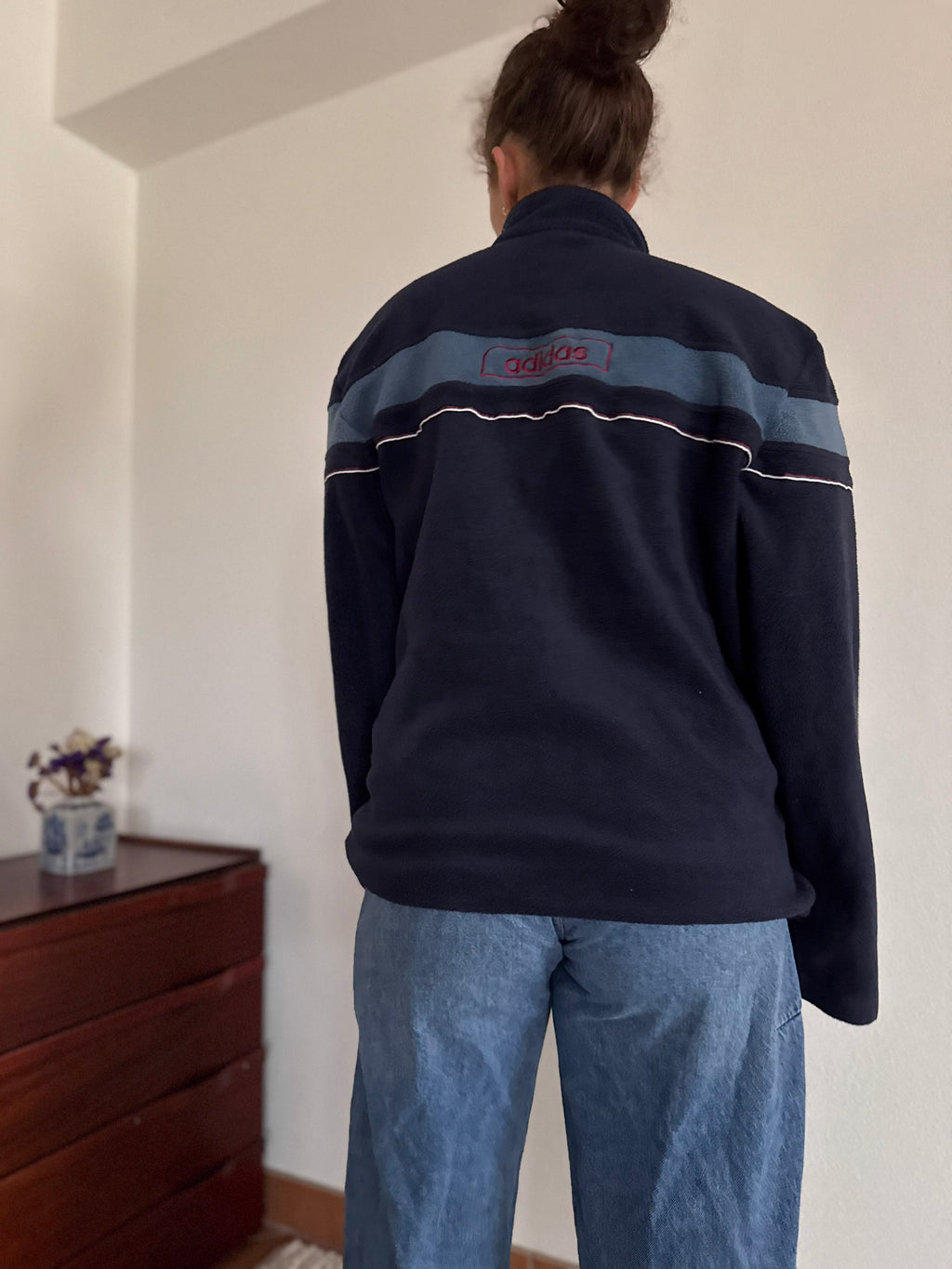 Adidas Fleece Full Zip Sweater