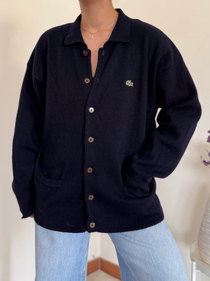 Lacoste Cardigan 80% Wool
