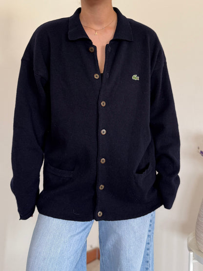 Lacoste Cardigan 80% Wool
