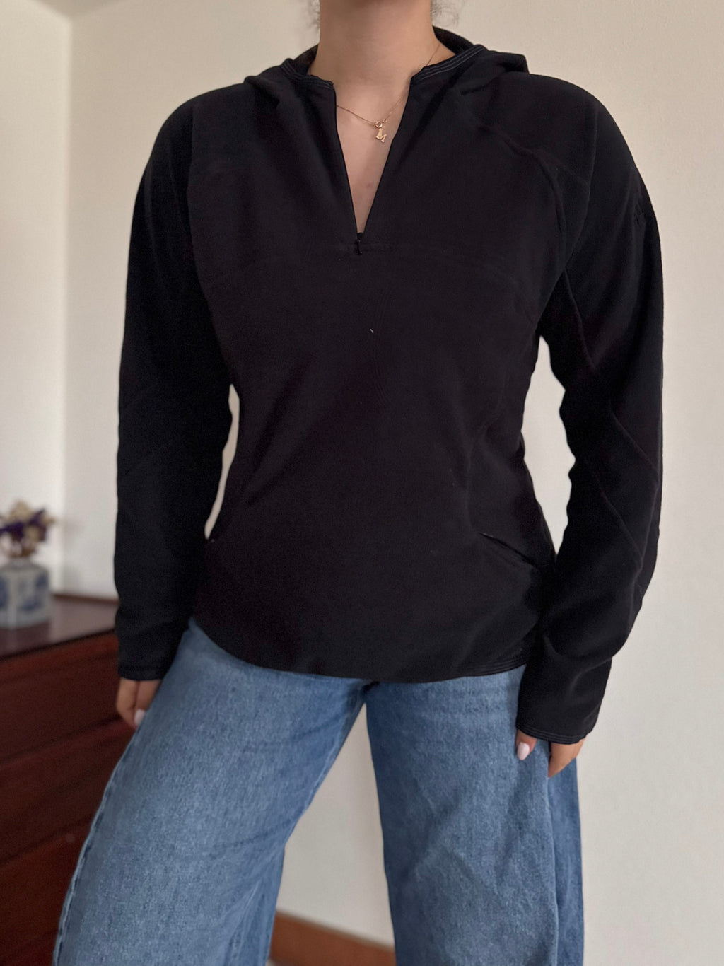 Adidas Fleece 1/4 Zip Sweater