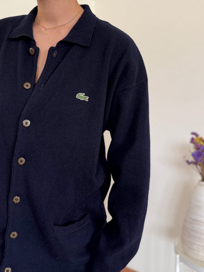 Lacoste Cardigan 80% Wool