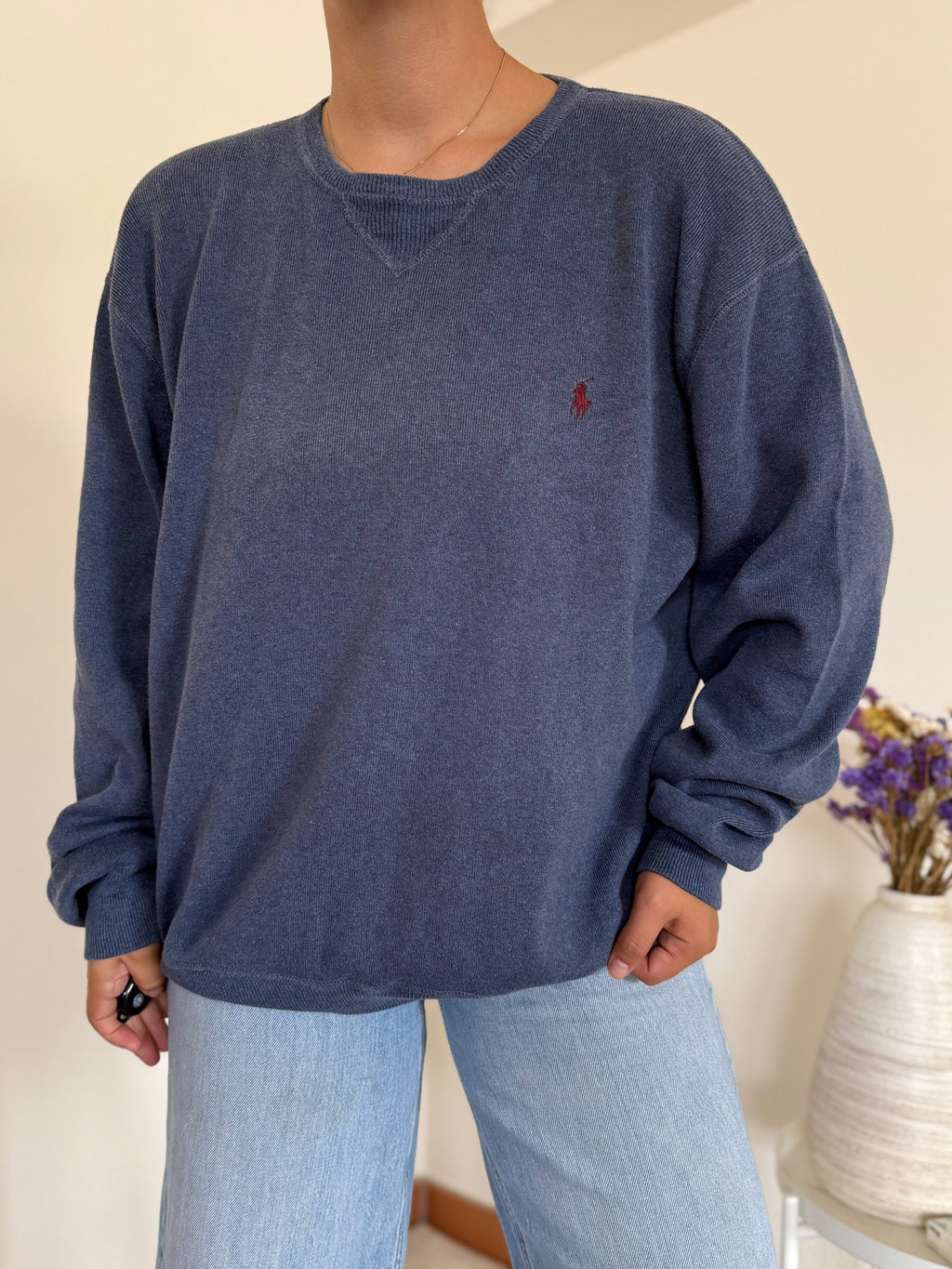 Ralph Lauren Round Neck Knit Sweater