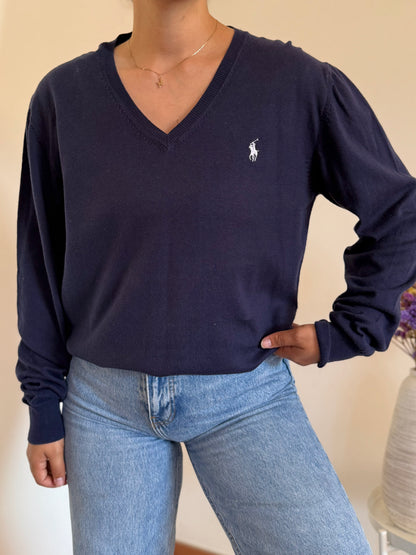 Ralph Lauren V-Neck Knit Sweater