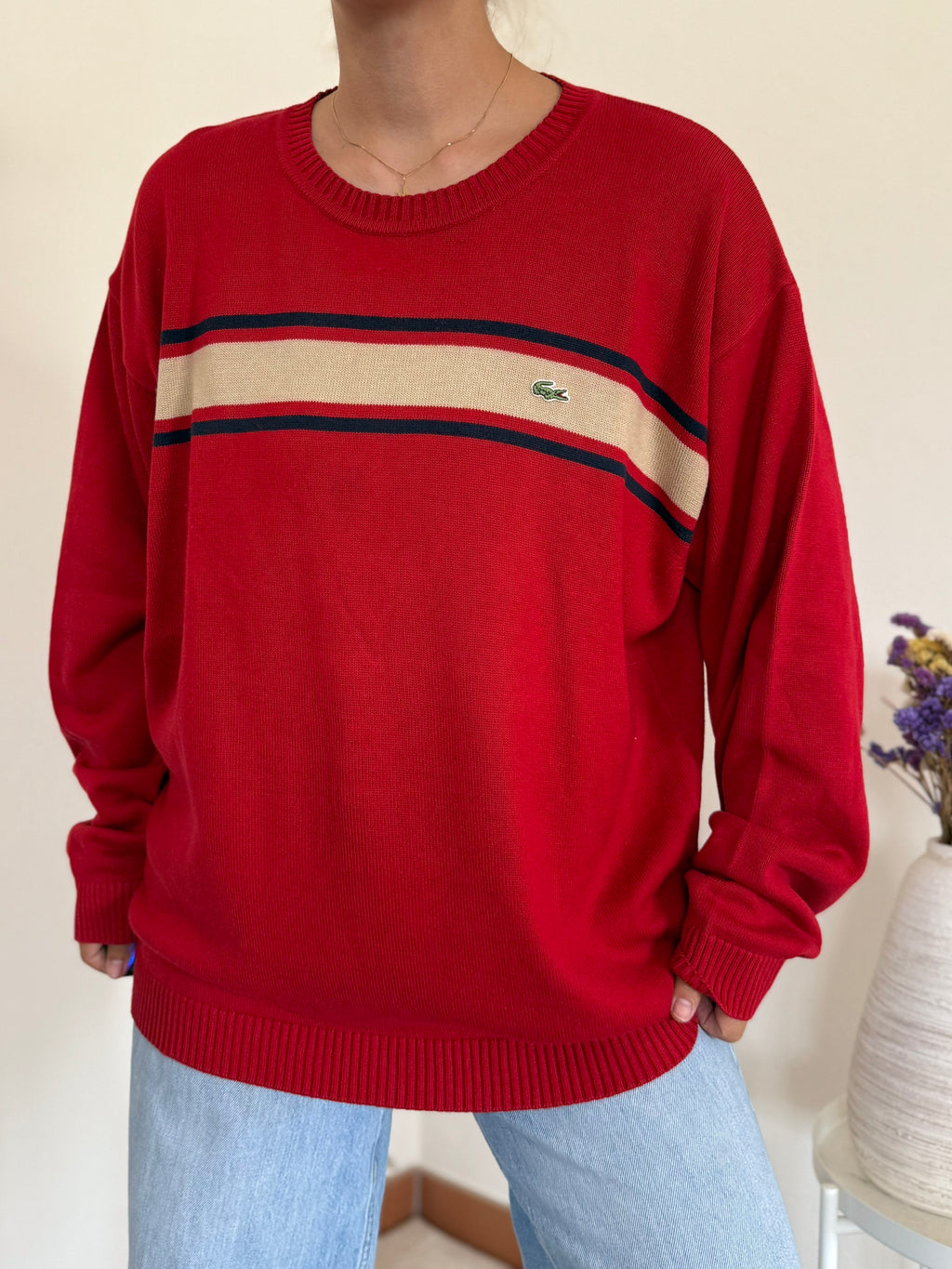 Lacoste Round Neck Sweater