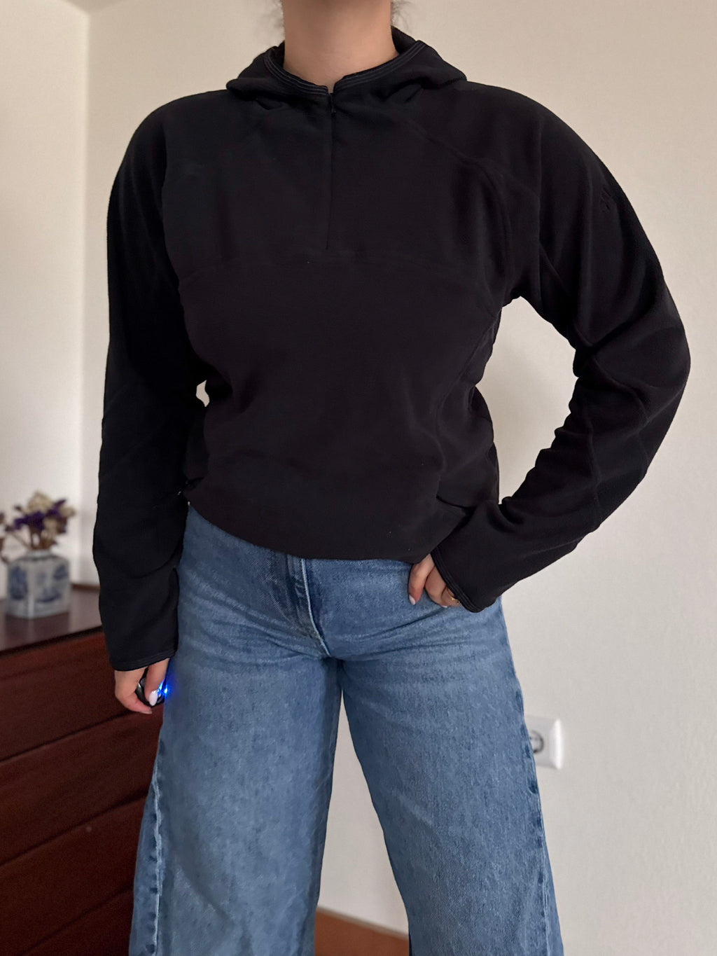 Adidas Fleece 1/4 Zip Sweater