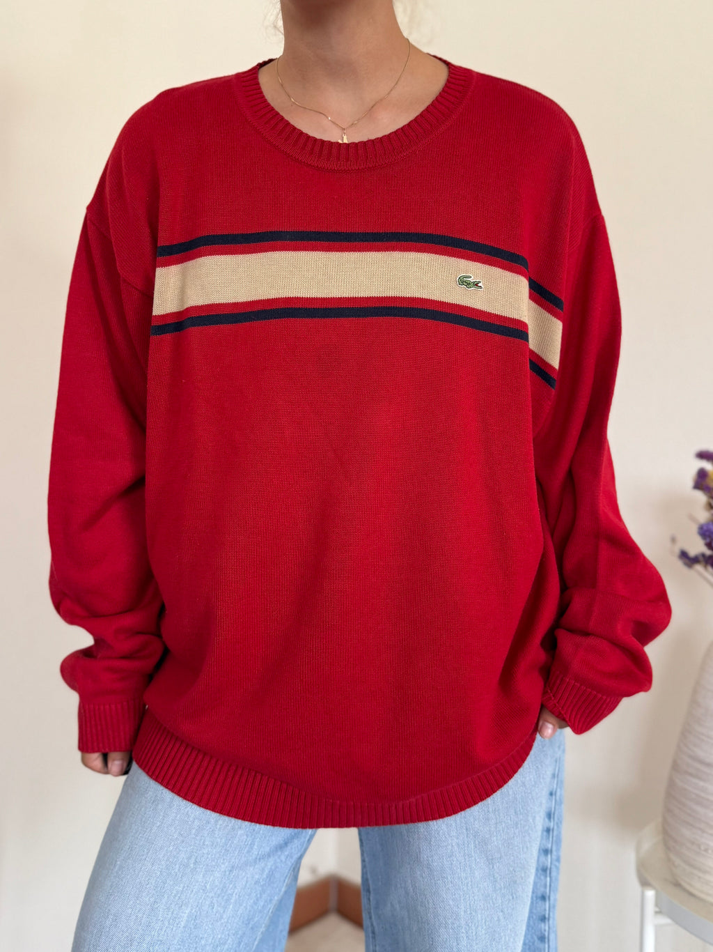 Lacoste Round Neck Sweater