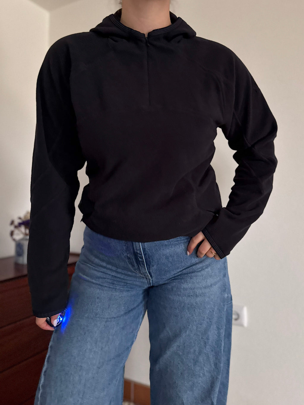 Adidas Fleece 1/4 Zip Sweater