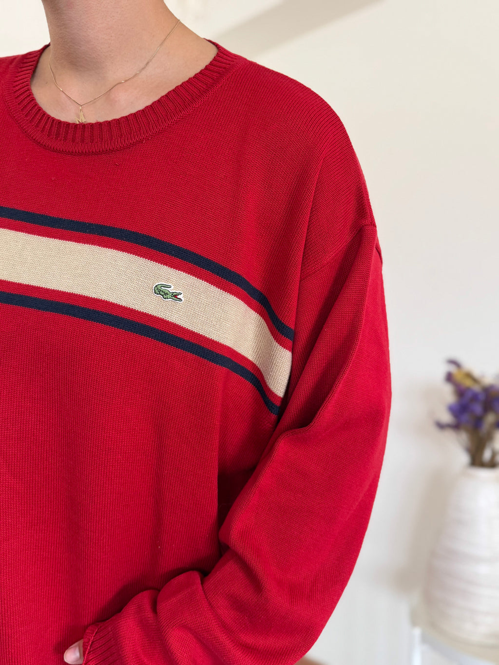 Lacoste Round Neck Sweater