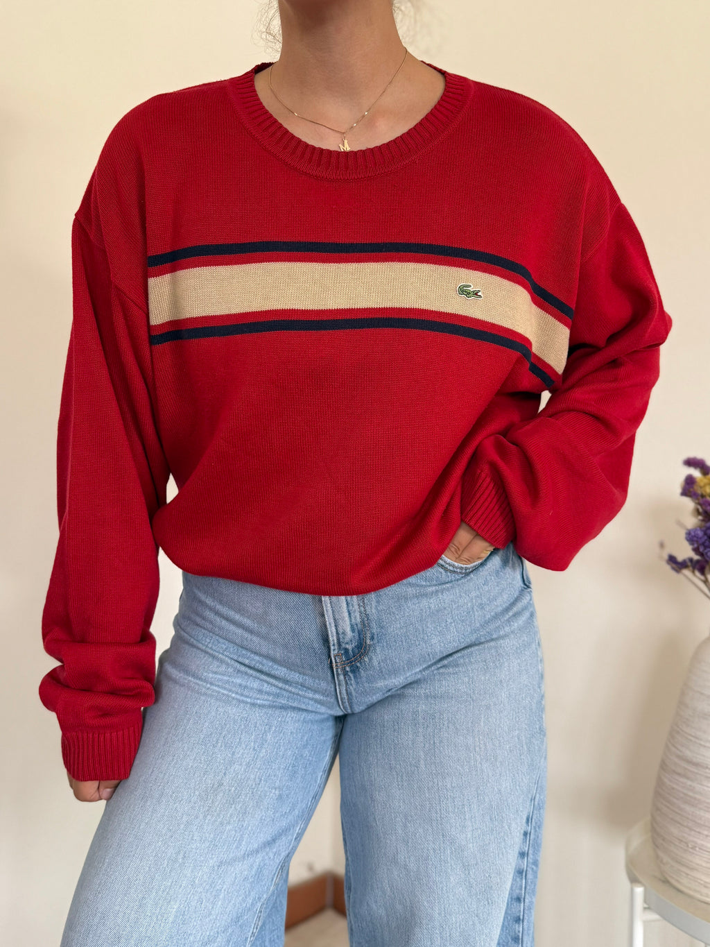 Lacoste Round Neck Sweater