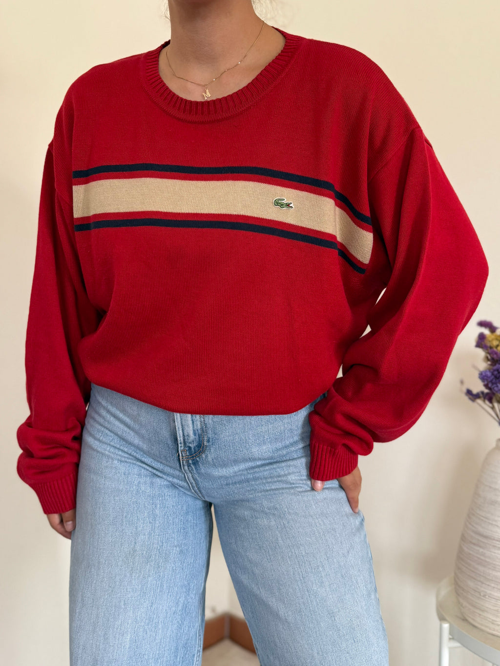 Lacoste Round Neck Sweater