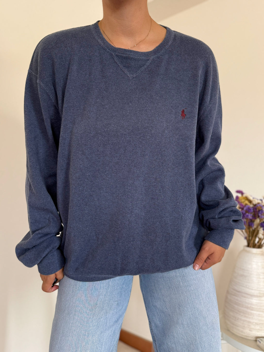 Ralph Lauren Round Neck Knit Sweater