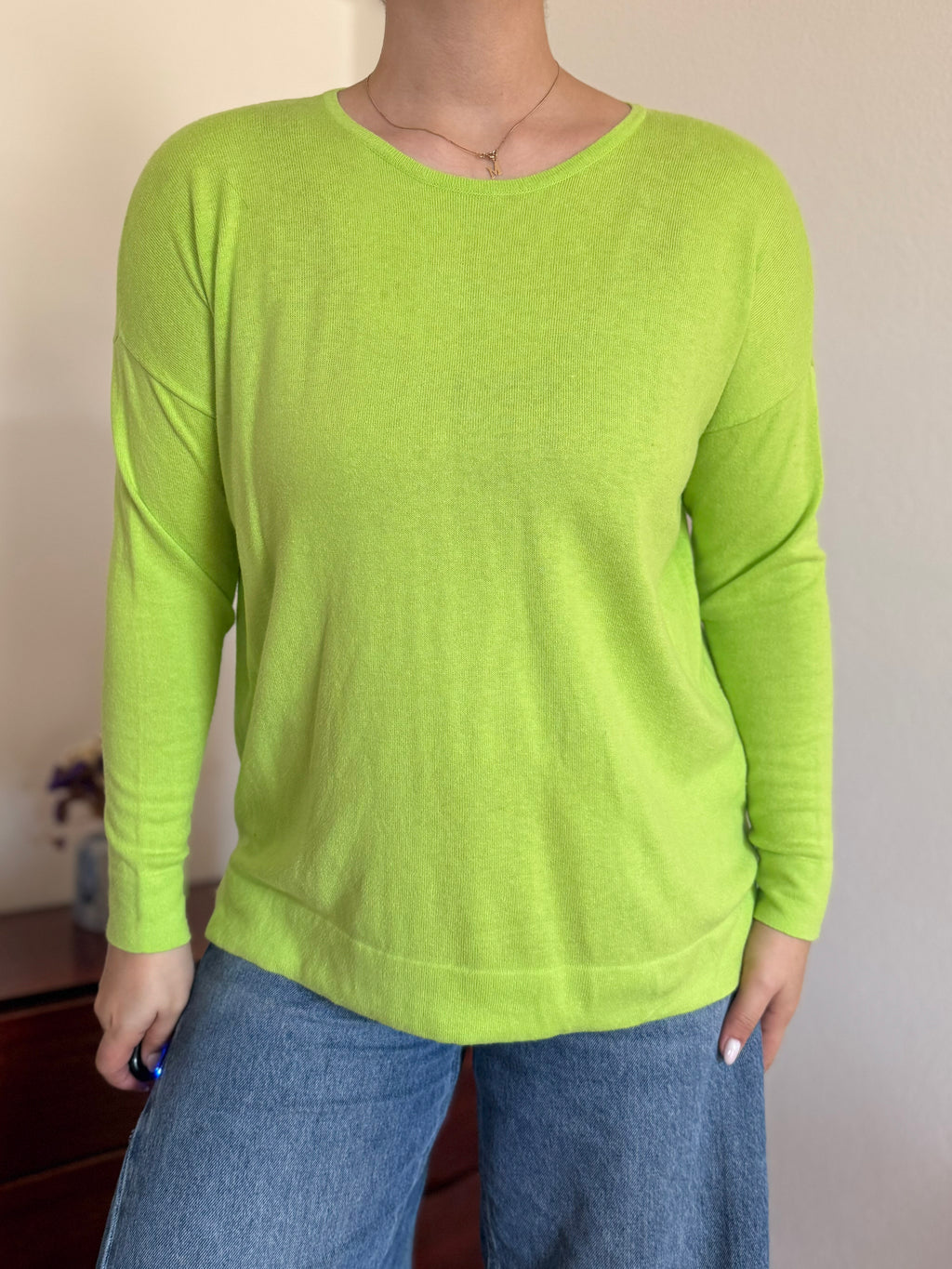 Ralph Lauren Round Neck Sweater 60% Cotton