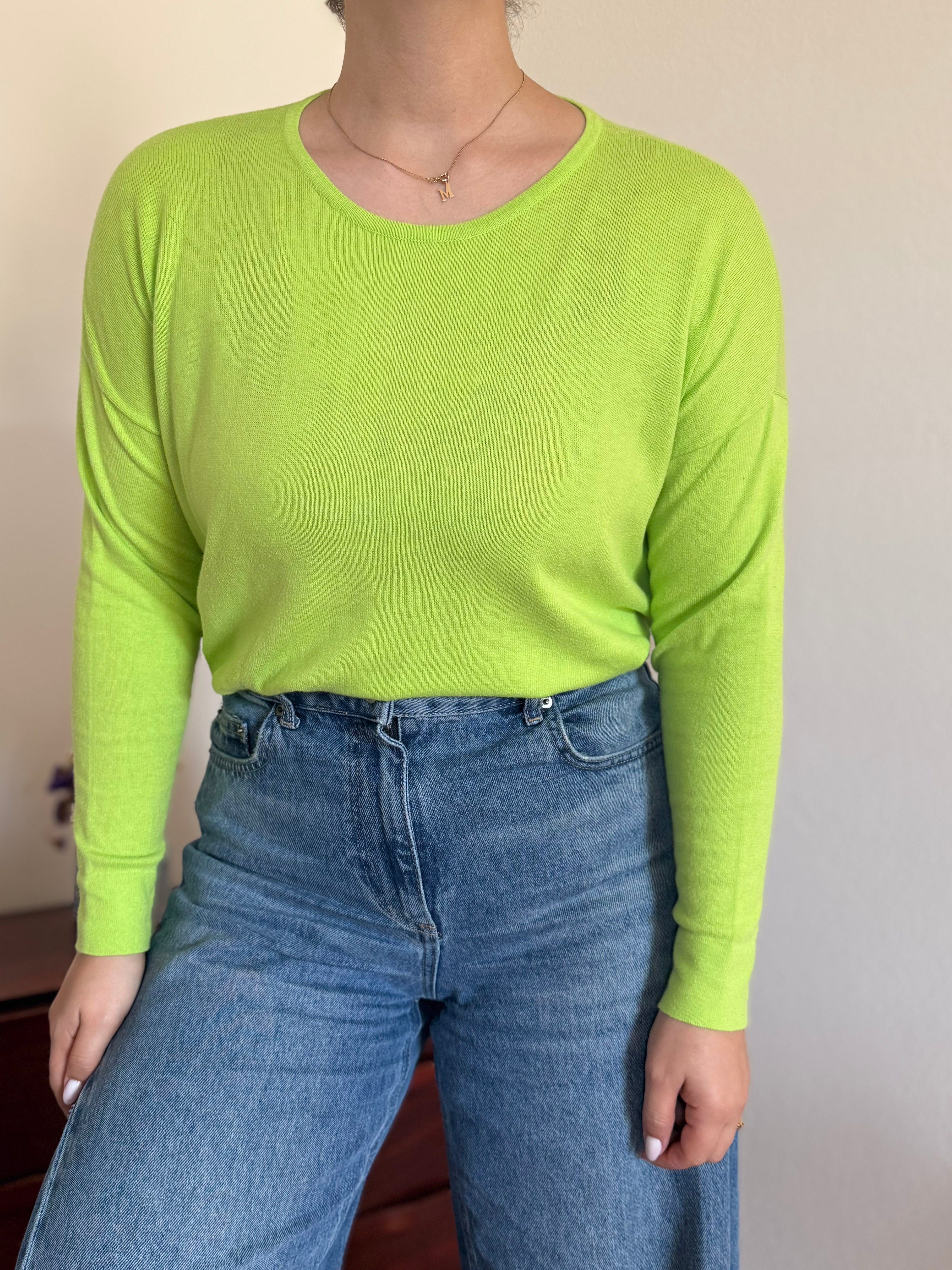 Ralph Lauren Round Neck Sweater 60% Cotton