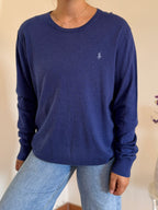 Ralph Lauren Round Neck Knit Sweater 15% Cachemira