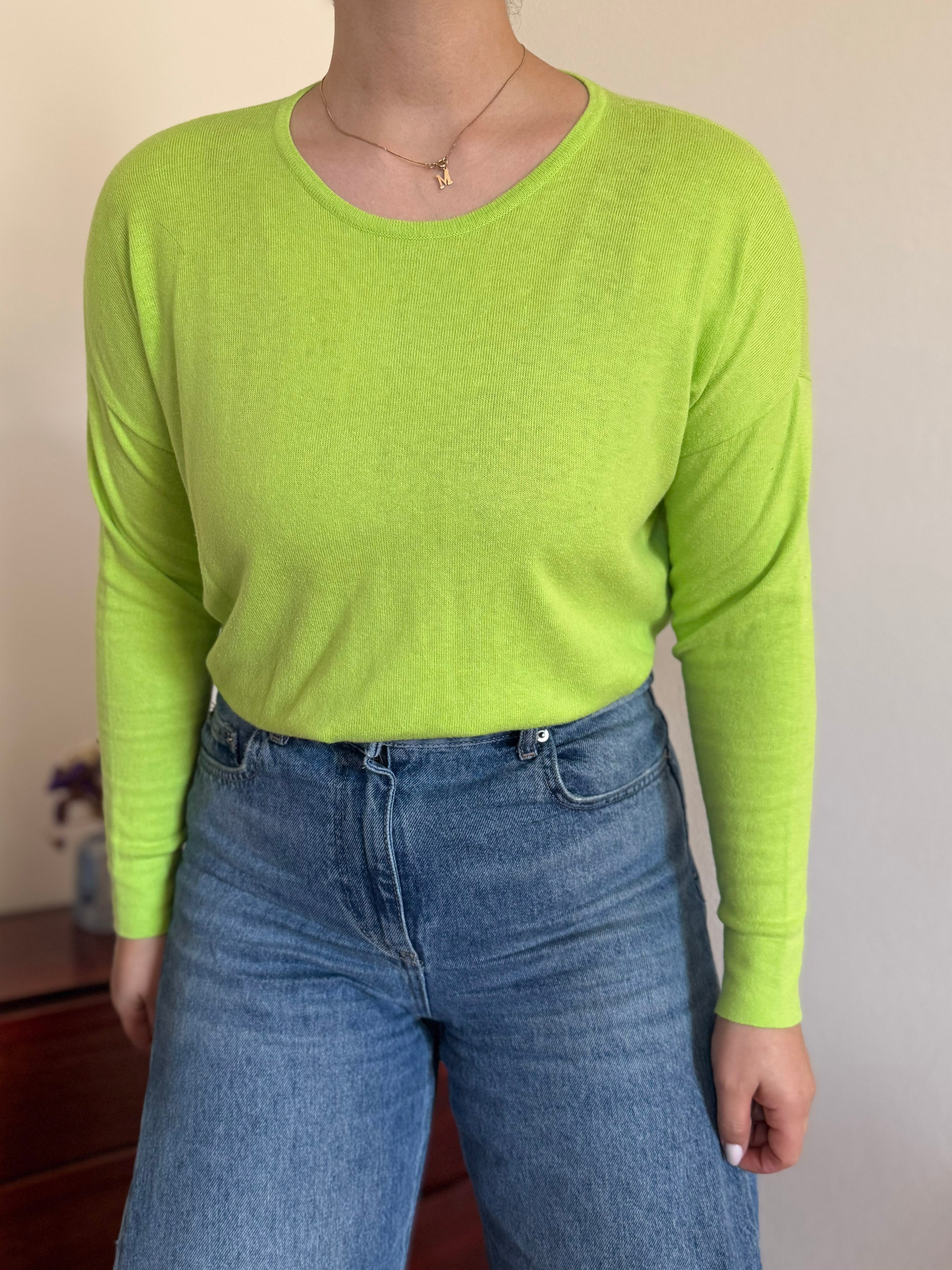 Ralph Lauren Round Neck Sweater 60% Cotton