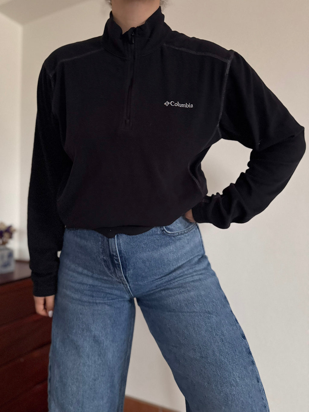 Columbia Fleece 1/4 Zip Sweater