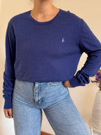 Ralph Lauren Round Neck Knit Sweater 15% Cachemira