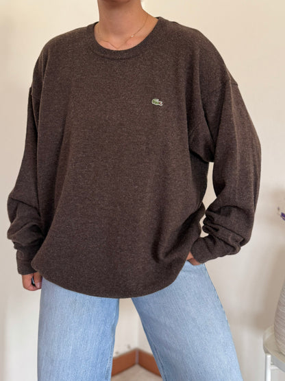 Lacoste Round Neck Sweater 80% Lã