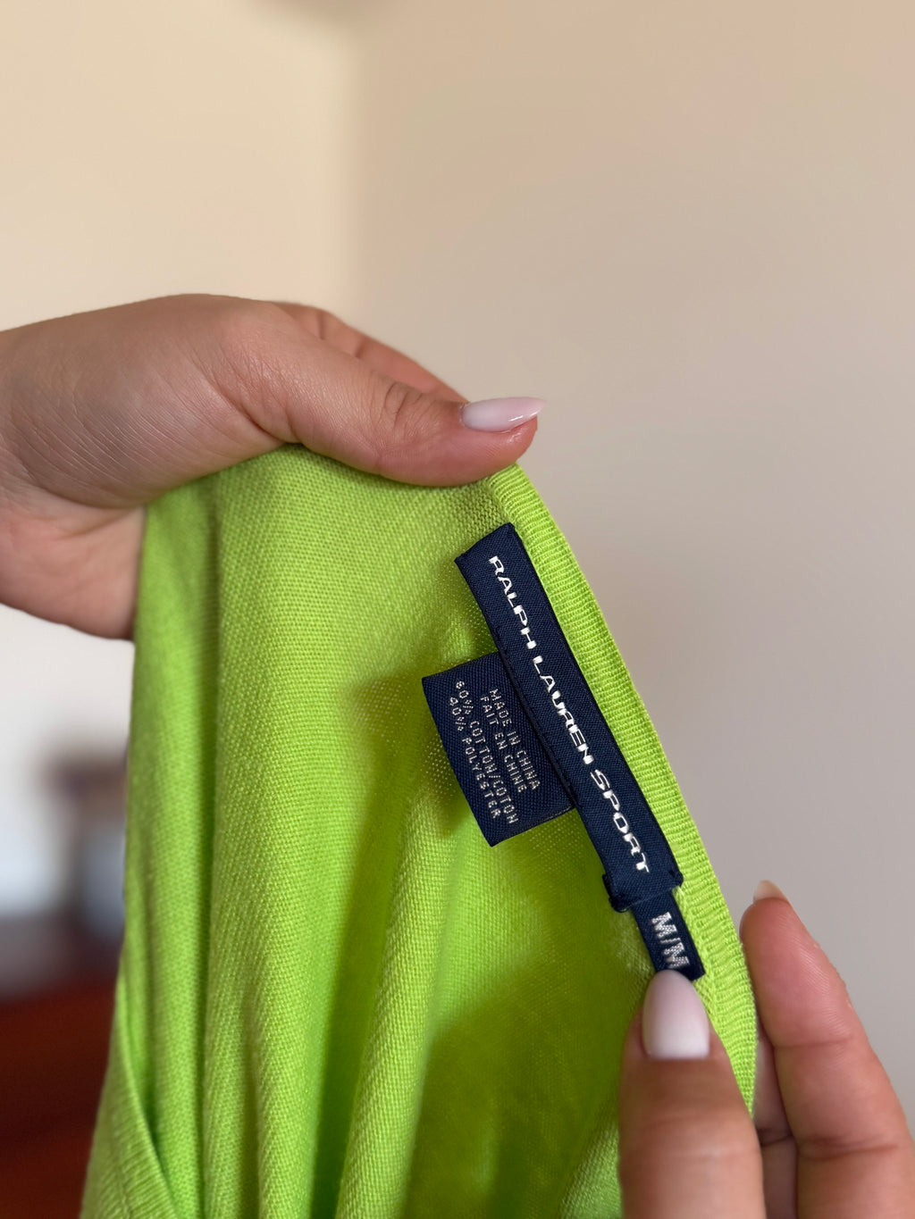 Ralph Lauren Round Neck Sweater 60% Cotton