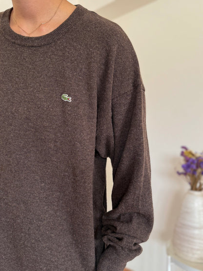Lacoste Round Neck Sweater 80% Lã