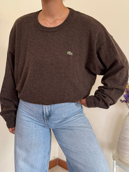 Lacoste Round Neck Sweater 80% Lã