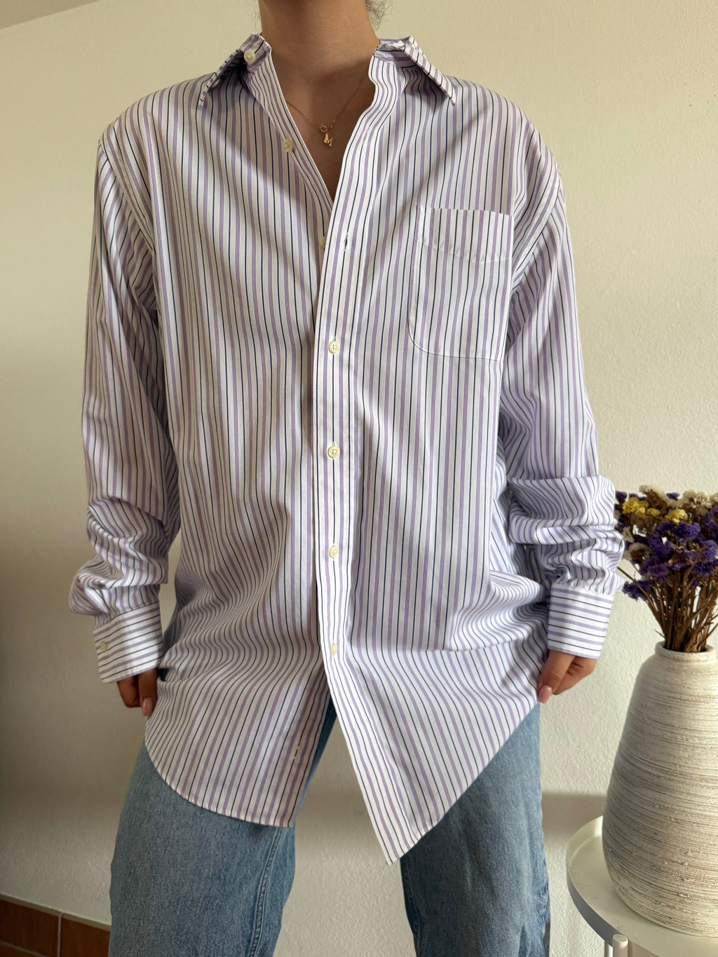Ralph Lauren Shirt Striped 100% Cotton