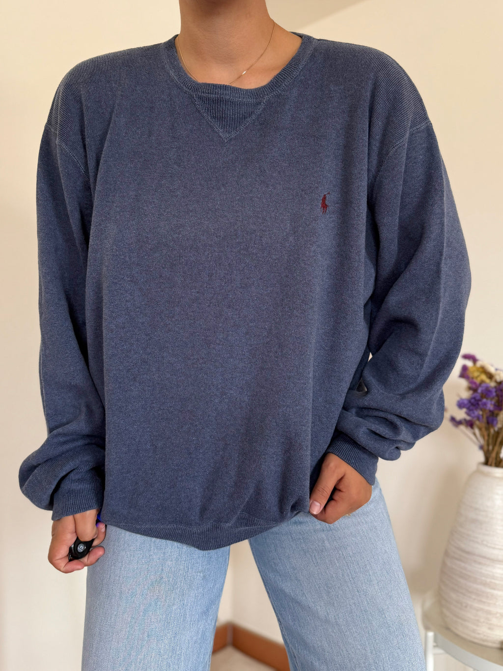 Ralph Lauren Round Neck Knit Sweater