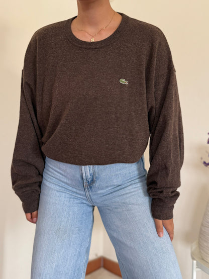 Lacoste Round Neck Sweater 80% Lã
