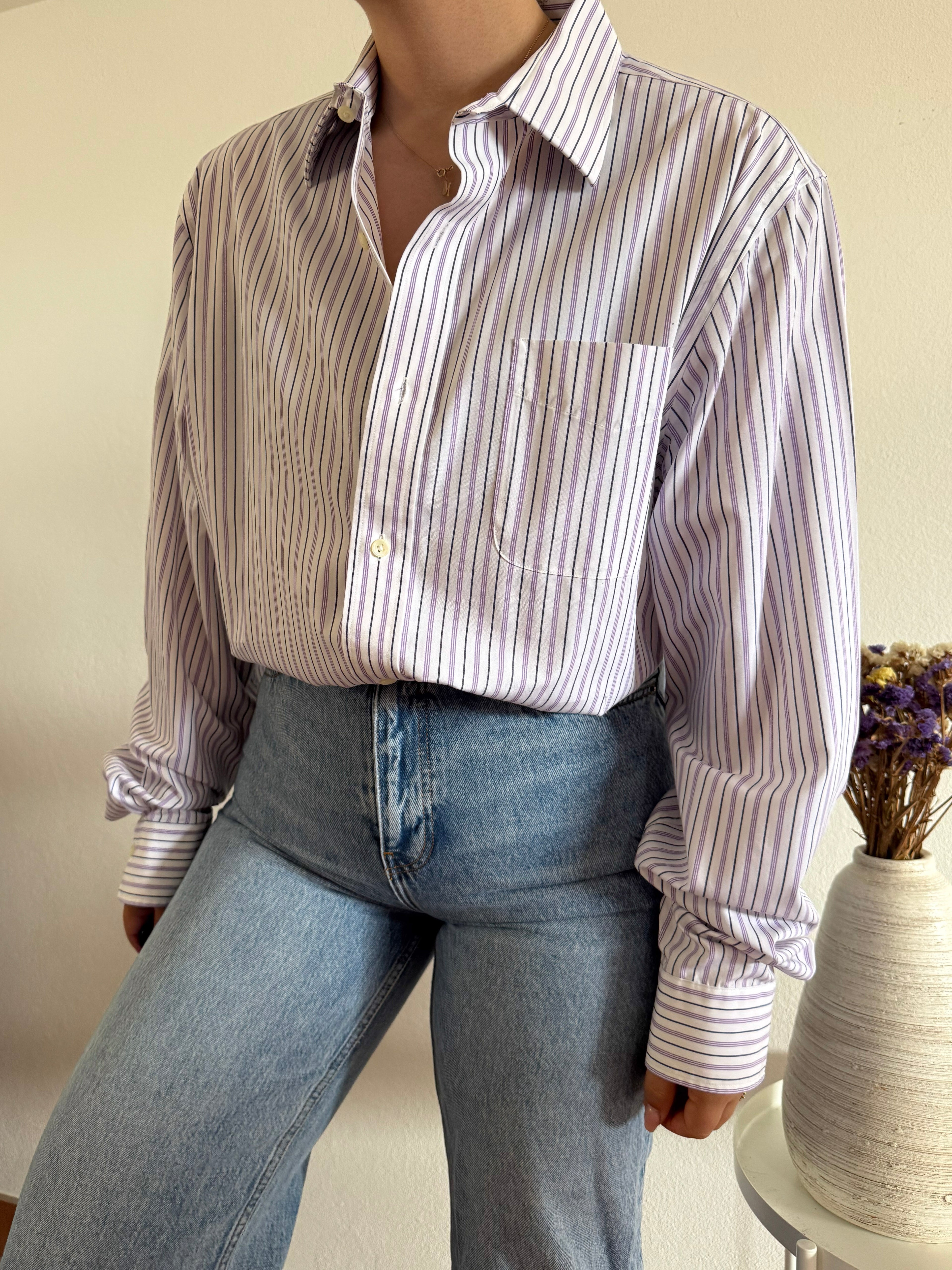 Ralph Lauren Shirt Striped 100% Cotton