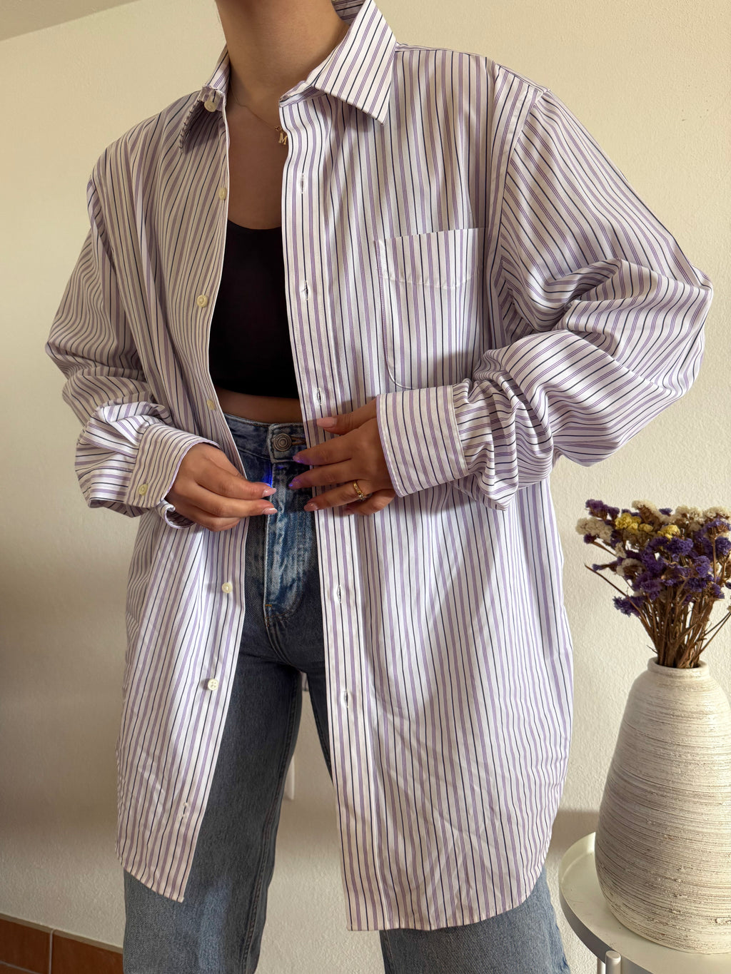 Ralph Lauren Shirt Striped 100% Cotton