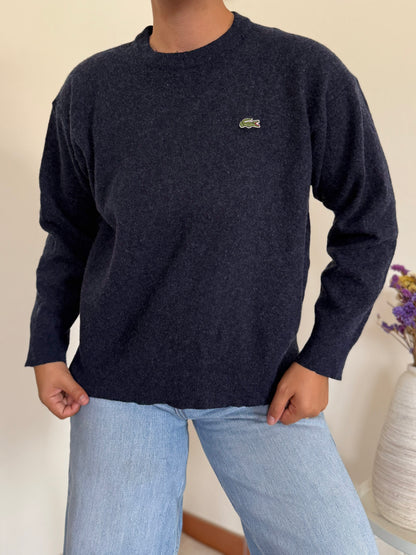 Lacoste Round Neck Sweater 80% Lã